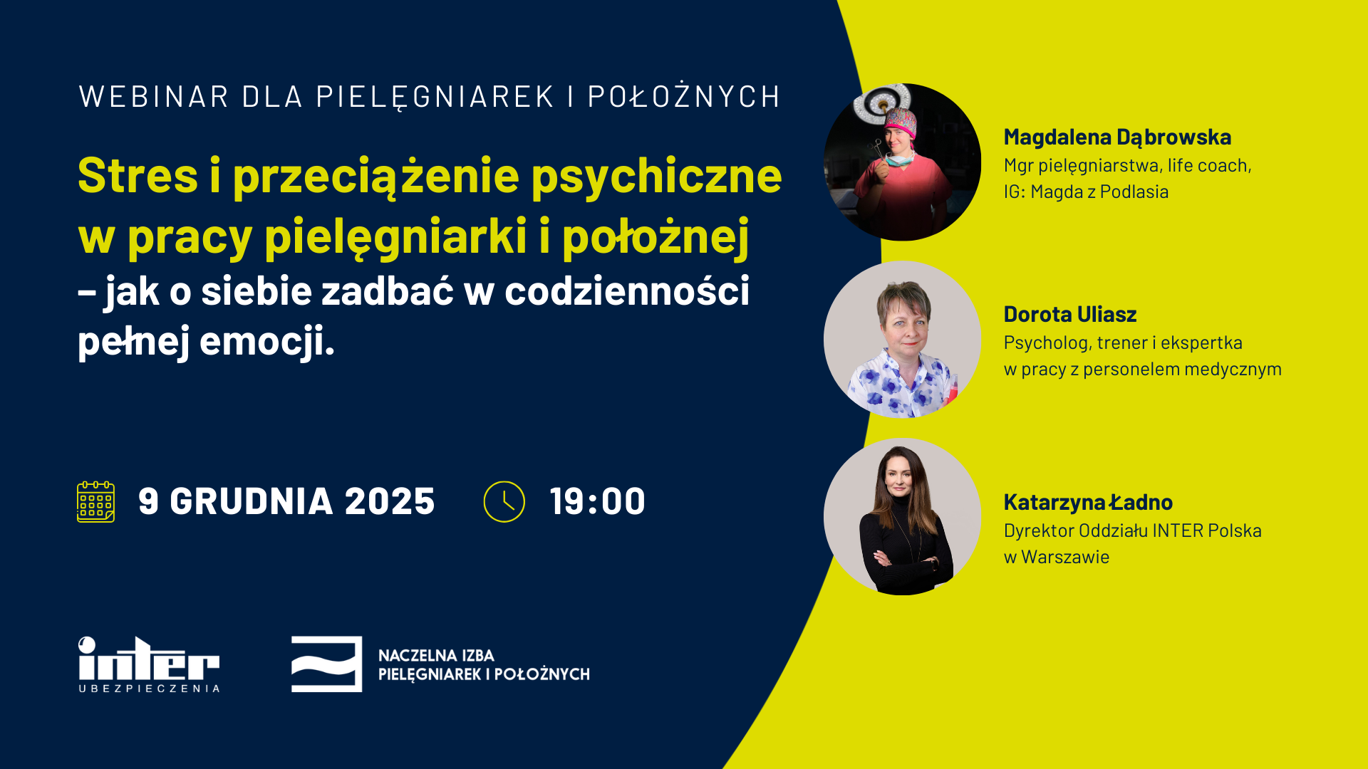 INTER Polska Webinar - dla pielęgniarek i położnych