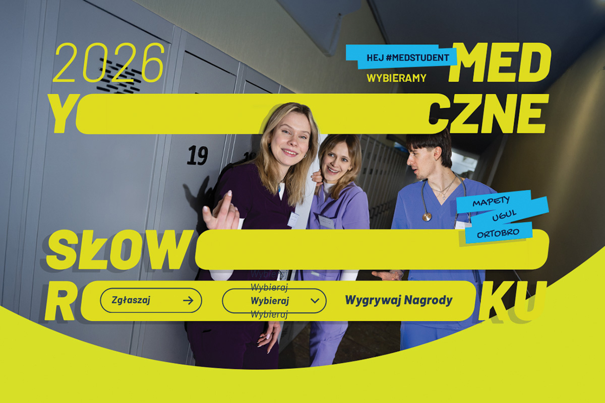 Grafika do konkursu Plebiscyt na Medyczne Słowo Roku